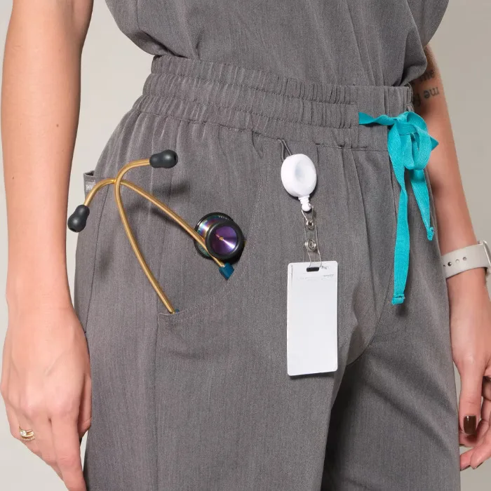 Scrub Feminino Nara Cinza 2